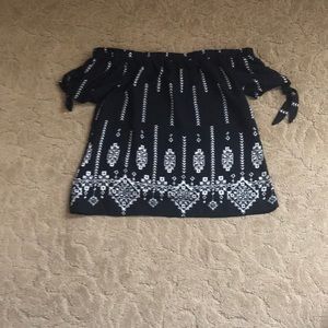 Off the shoulder top